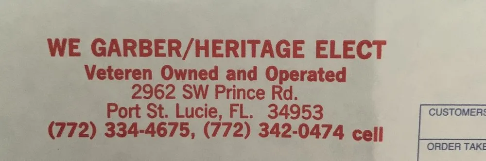 Professional wiring installation service in Port St.Lucie, FL - Heritage Electric