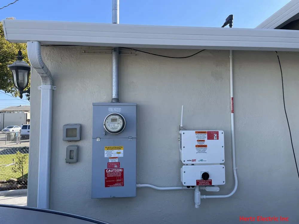 Slide of Hertz Electric