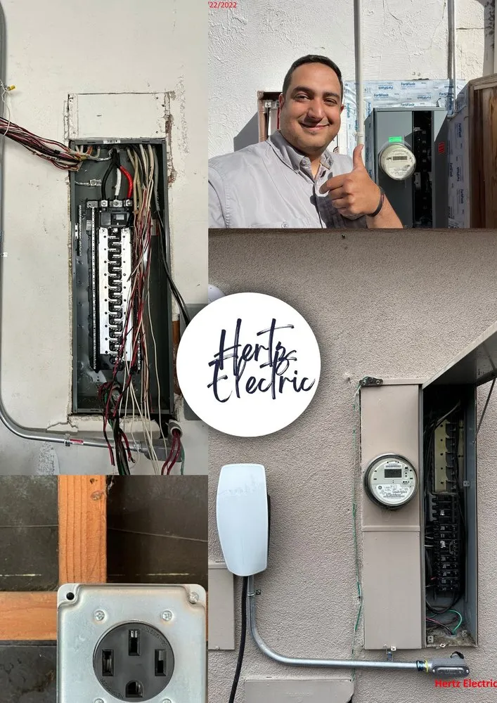 Slide of Hertz Electric