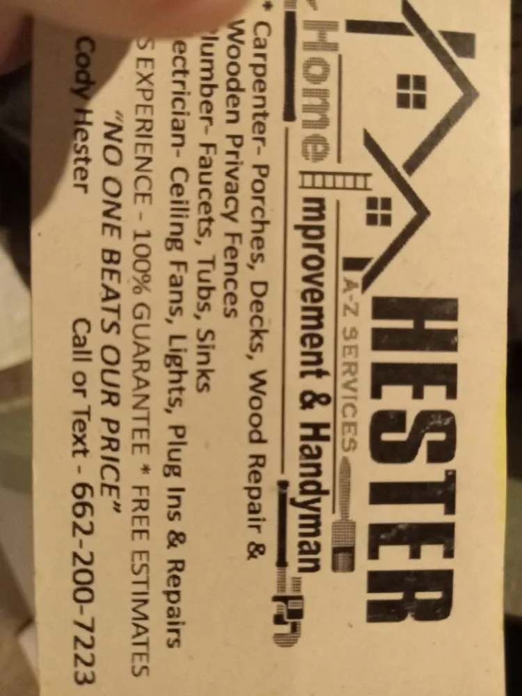 Slide of Hester Home Improvement & Handyman
