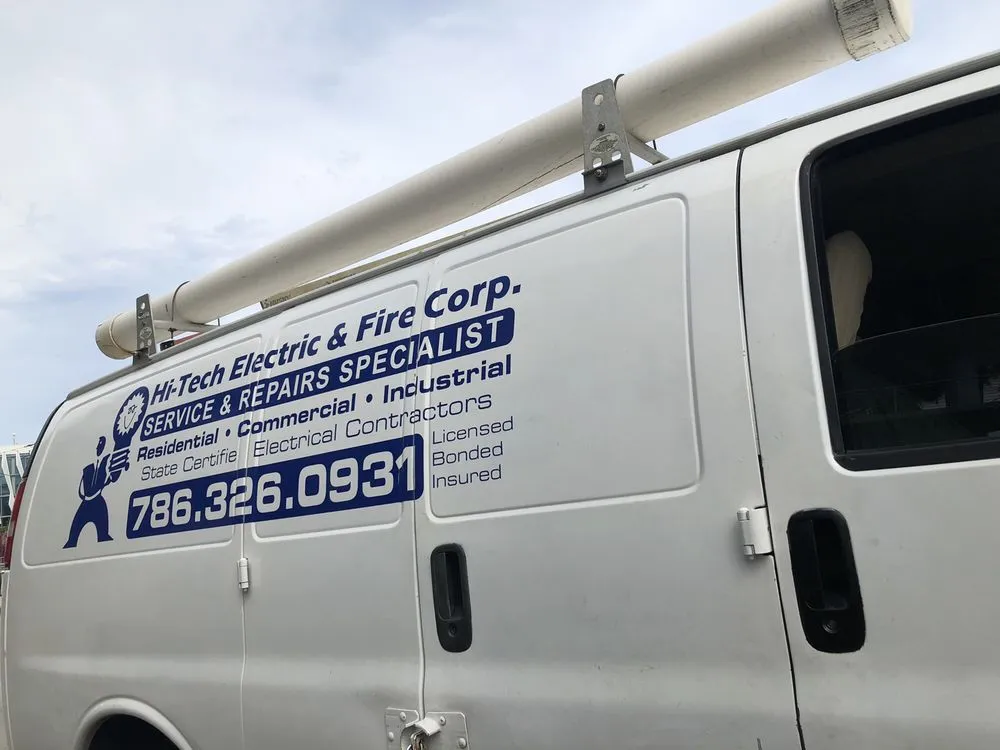 Slide of Hi-Tech Electric & Fire