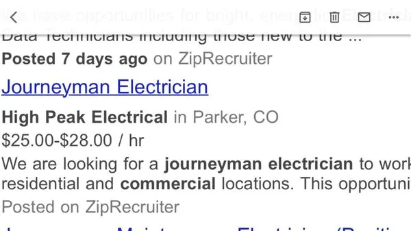 High Peak Electrical Logo