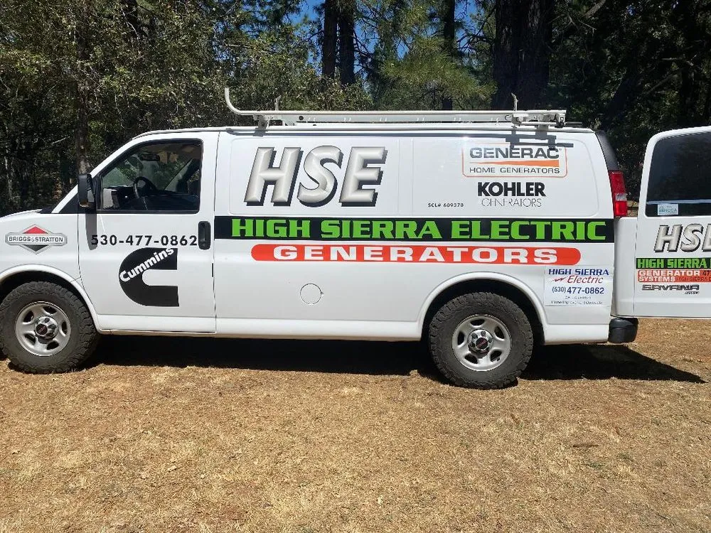 Slide of High Sierra Electric & Generators