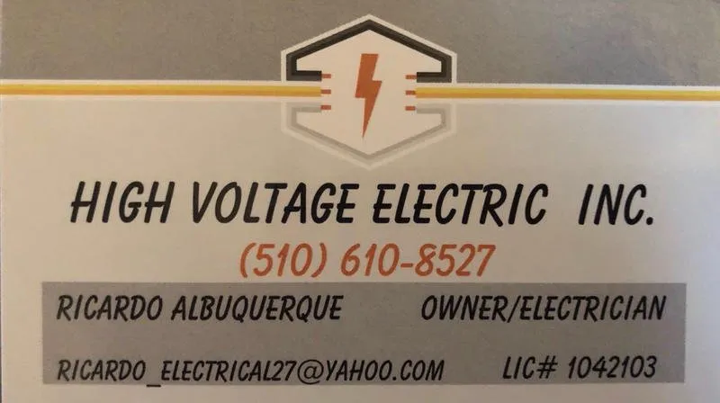 Slide of High Voltage Electric