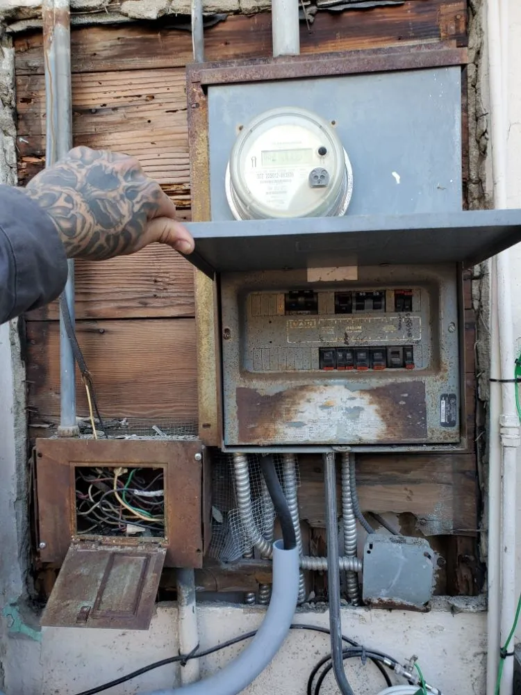 Slide of Higher Powered Electrical And Construction