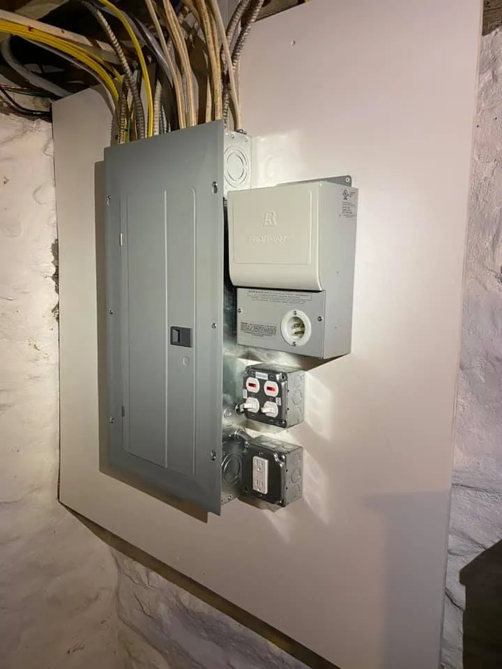 Slide of Hillside Manor Electrical