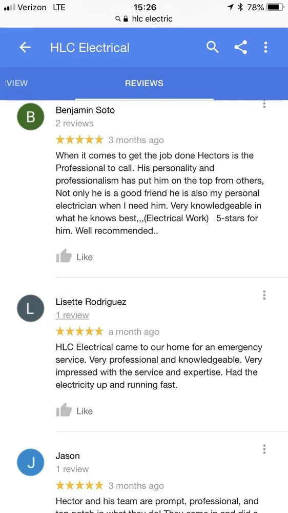 Slide of HLC Electrical