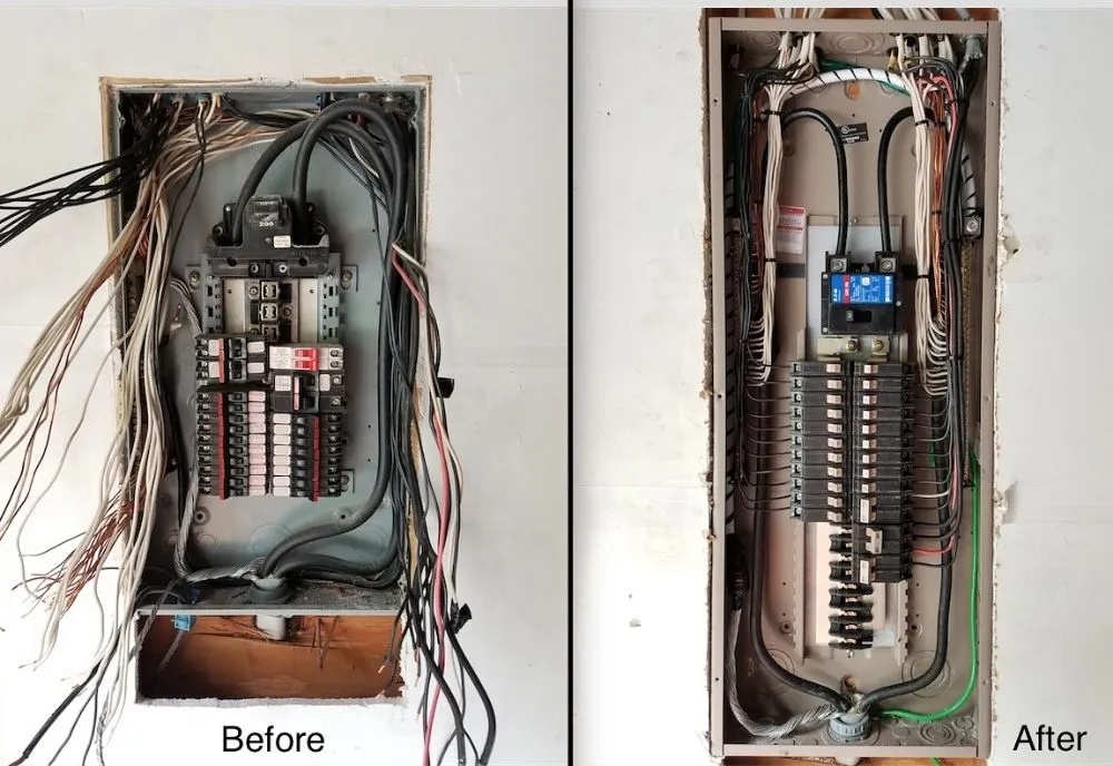 Slide of H&M Electrical Services