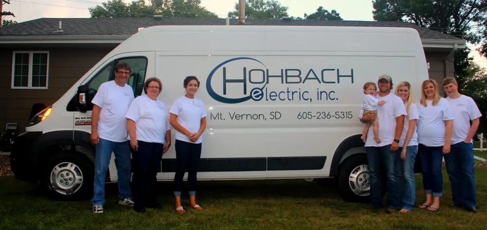 Certified electrician providing lighting installation in Mount Vernon, SD - Hohbach Electric