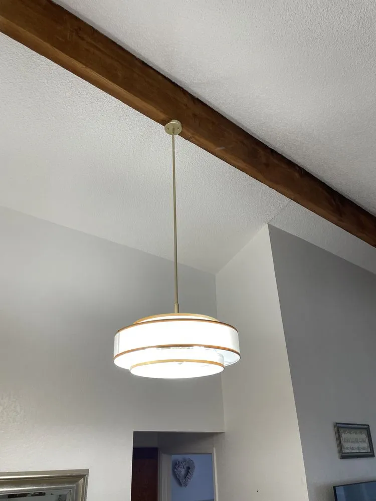 Professional electrician providing lighting installation in , 