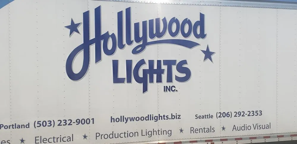 Slide of Hollywood Lights