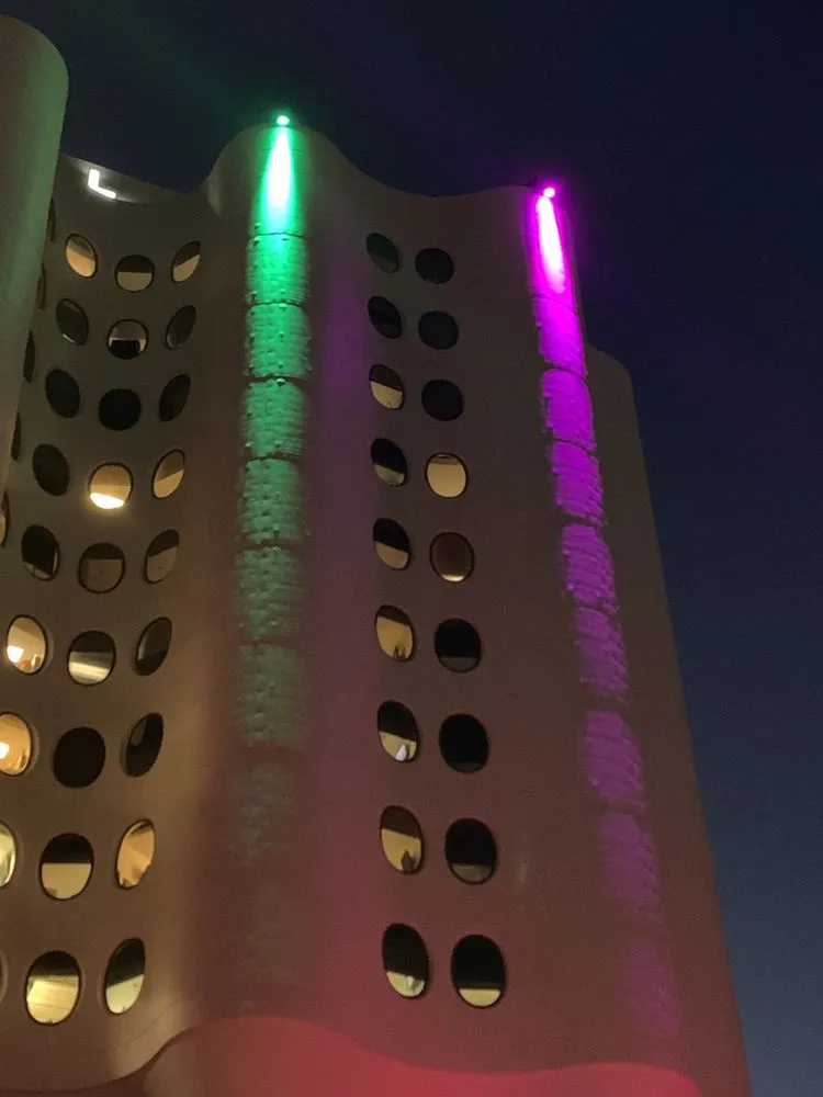 Slide of Hollywood Lights