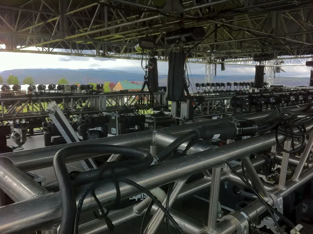 Slide of Hollywood Lights