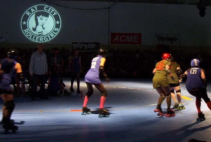 Slide of Hollywood Lights