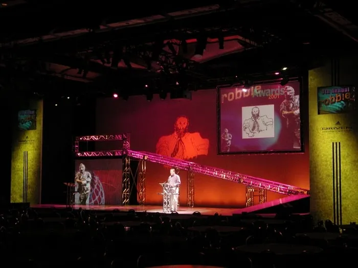 Slide of Hollywood Lights