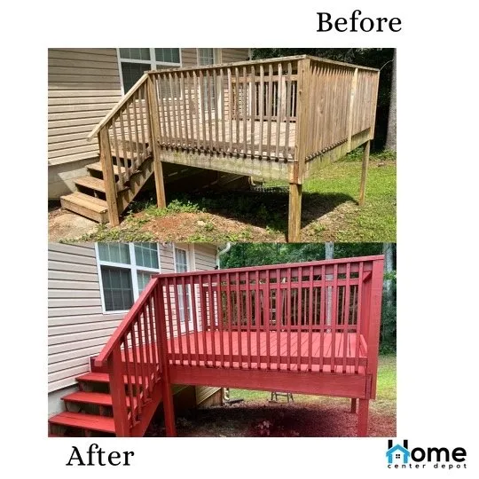 Slide of Home center depot