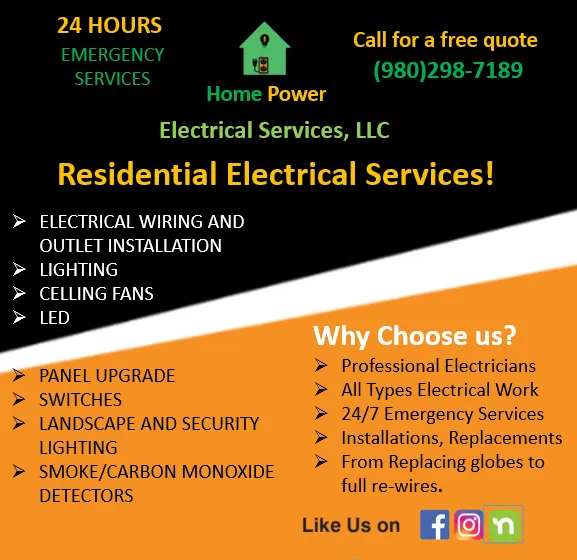 Slide of Home Power Electrical Services
