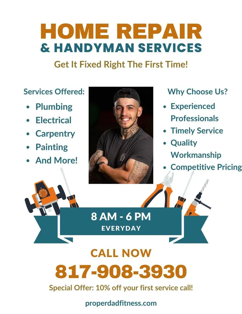 Slide of Home Repair & Handyman Services