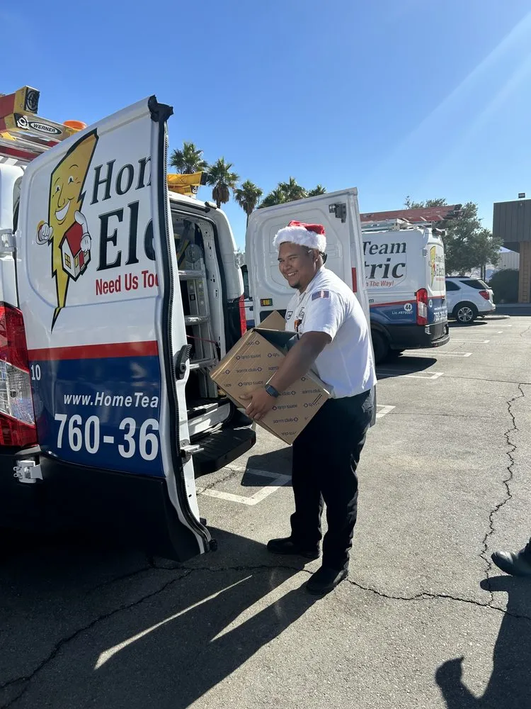 Slide of Home Team Electric