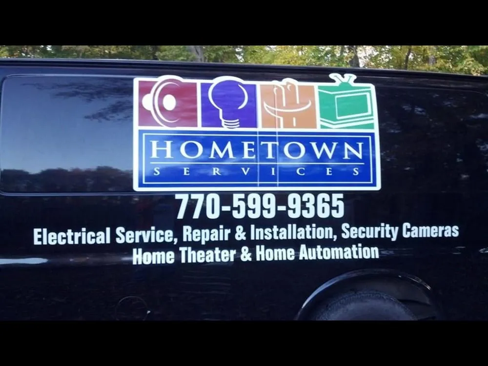 Slide of Home Town Services