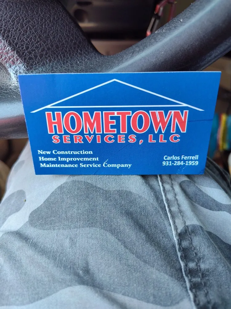 Slide of Hometown Services