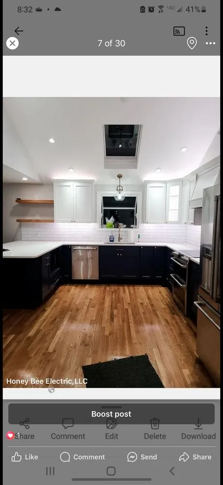 Slide of Honey Bee Electric