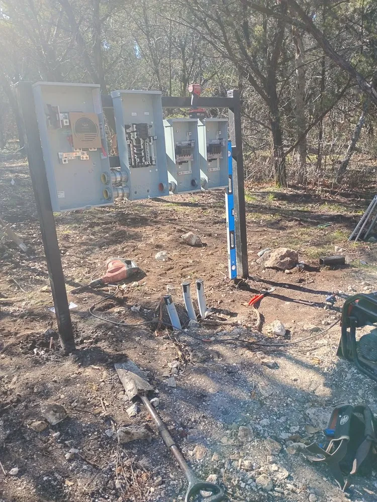 Professional electrician providing lighting installation in Granbury, TX - Honey Do Daddy
