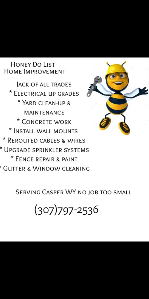 Slide of Honey Do List