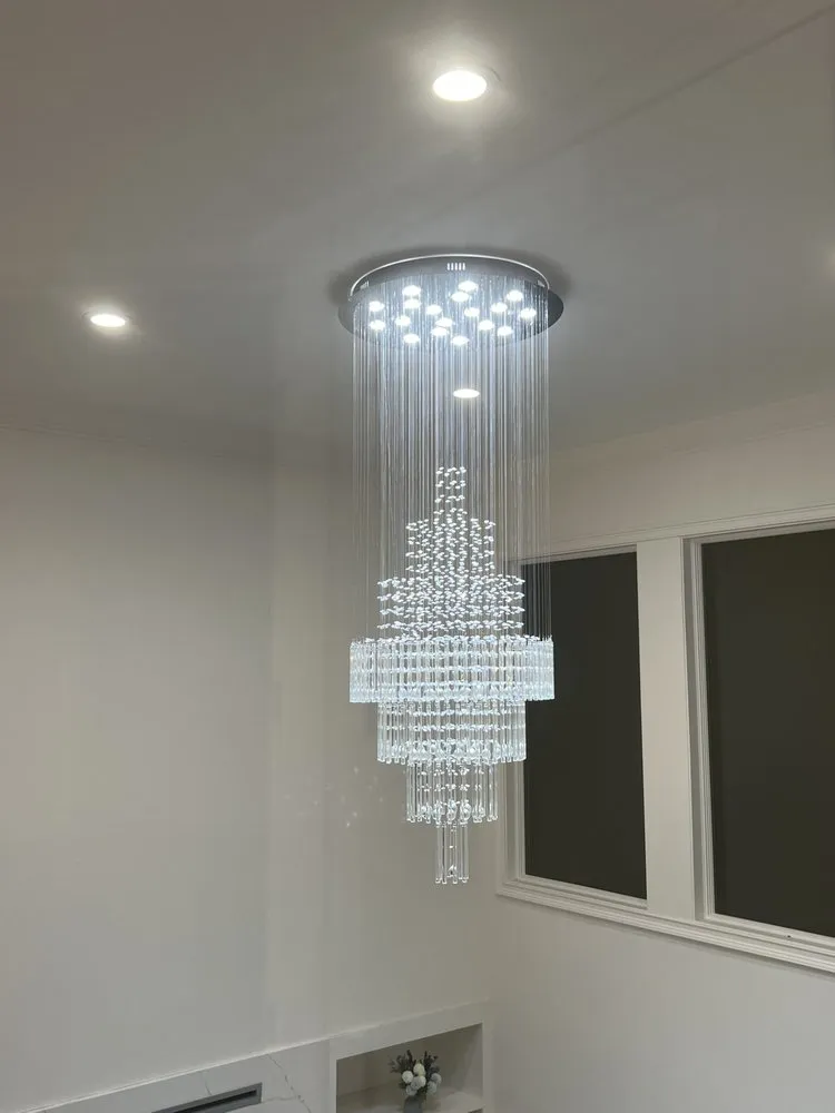 Professional electrician providing panel upgrade in , 