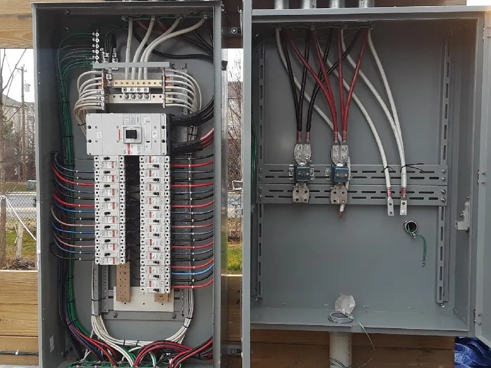 Reliable electrical service for homes in lighting installation,  by 