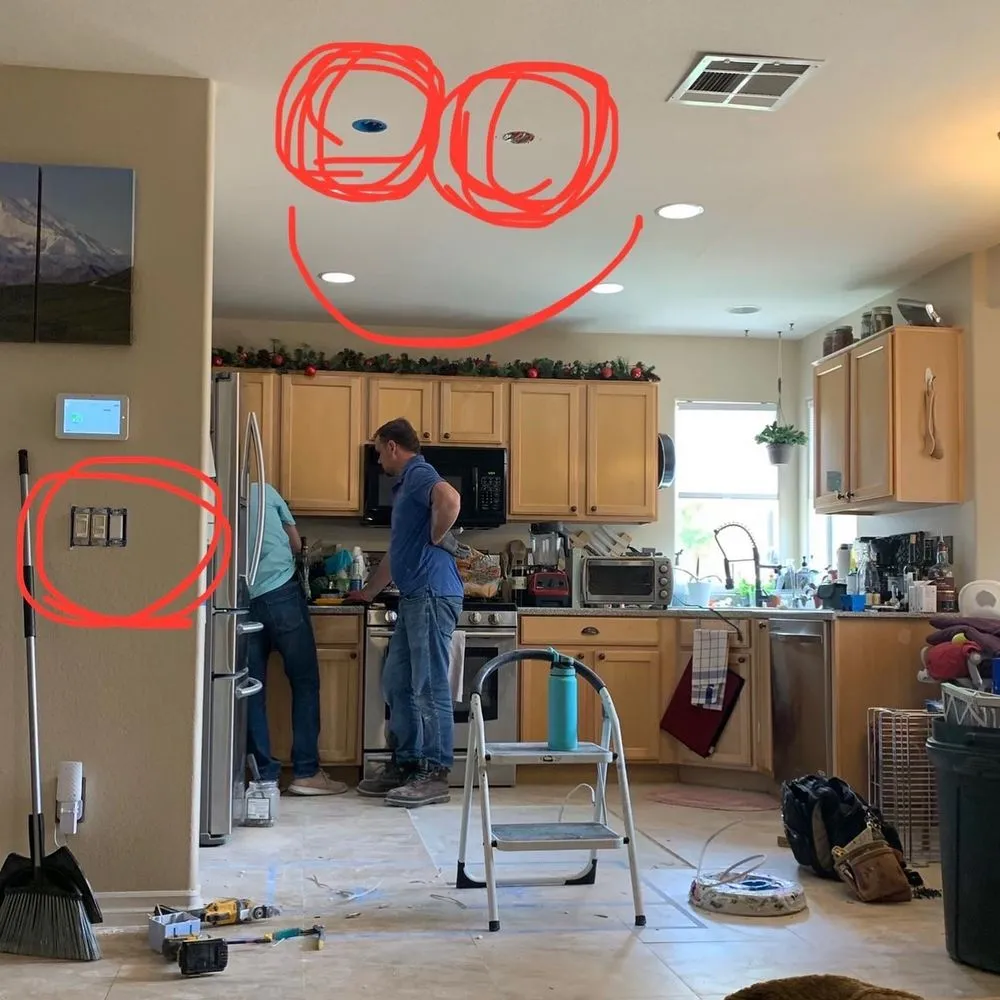 Slide of Hot Connection Electric