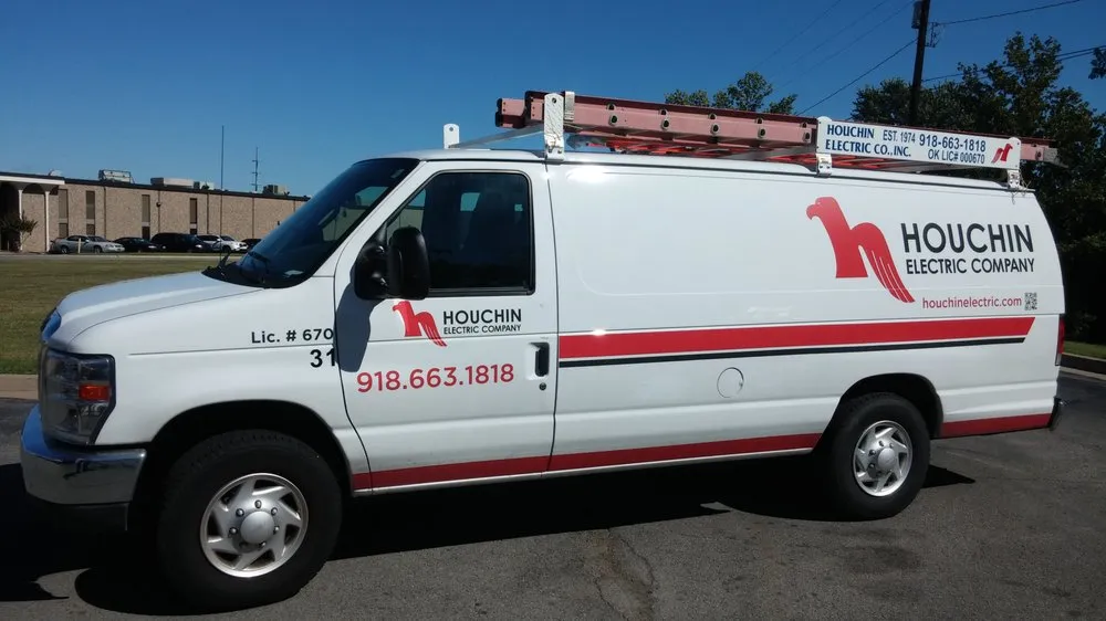 Slide of Houchin Electric Company