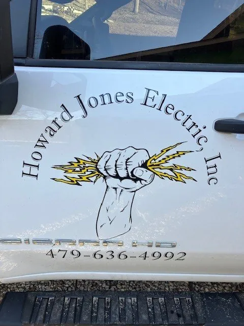 Slide of Howard Jones Electric Service