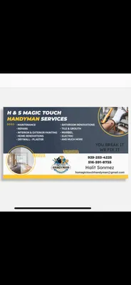 H&S Magic Touch Handyman Services Logo