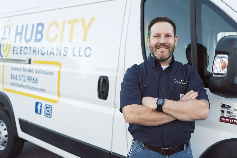 Slide of Hub City Electricians