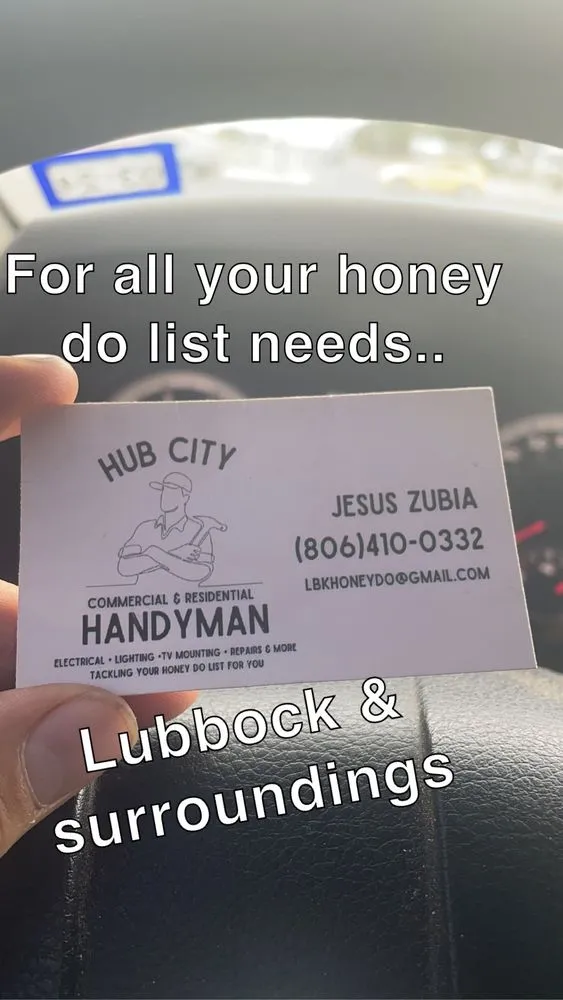 Slide of Hub City handyman services