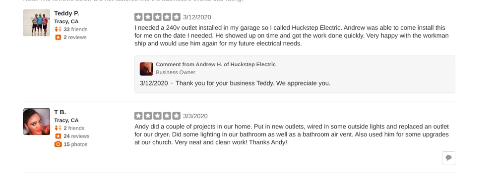 Slide of Huckstep Electric