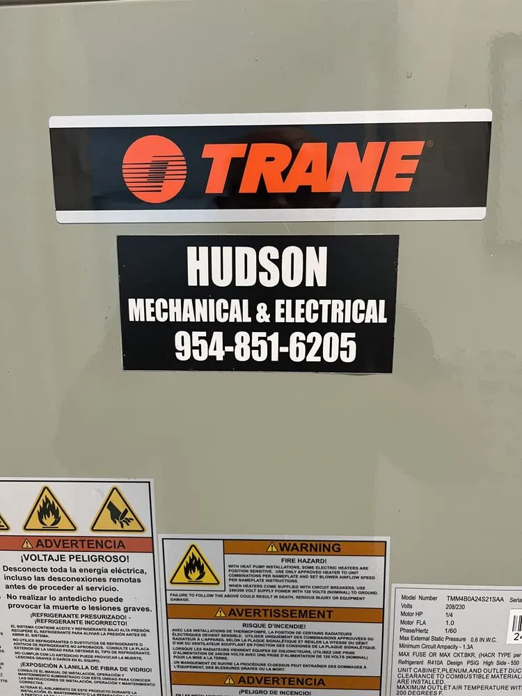 Slide of Hudson Mechanical & Electrical