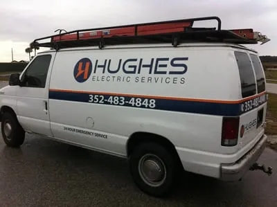 Slide of Hughes Electric Services