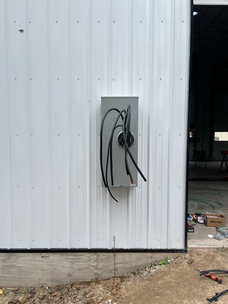 Licensed electrician providing circuit breaker repair in South Prince George, VA - Hughes Electrical Services