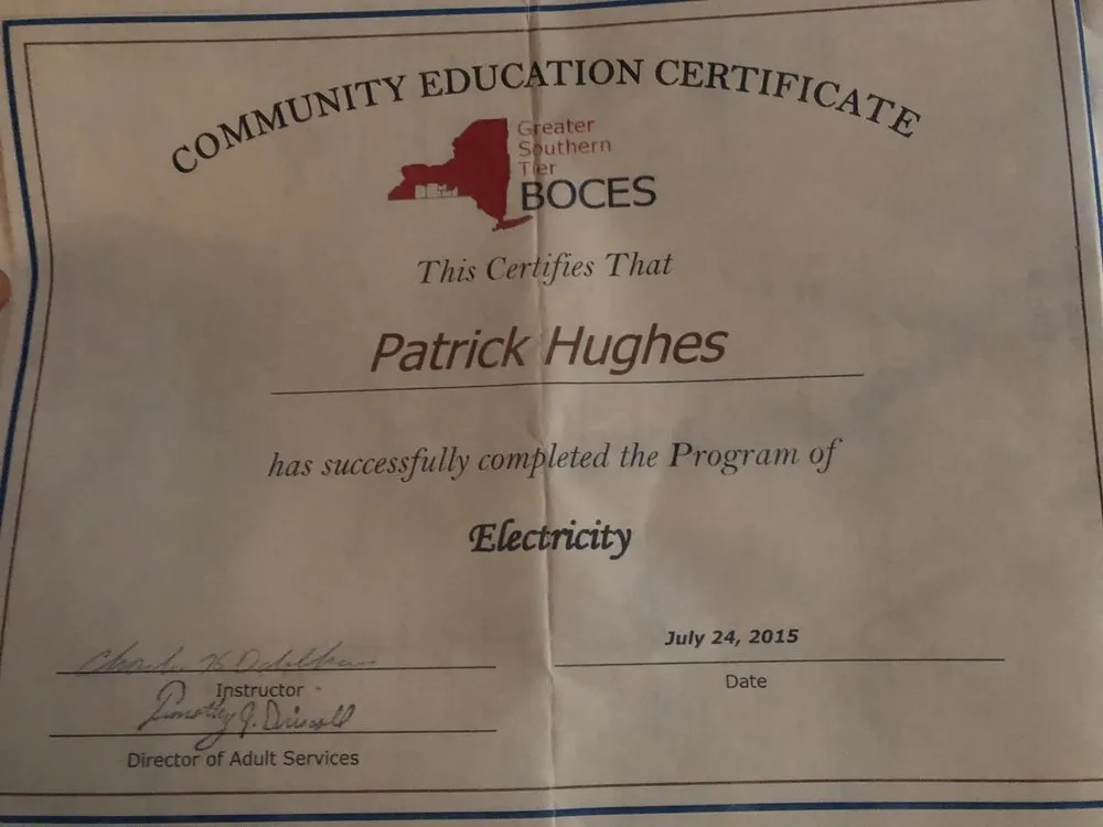 Slide of Hughes Homes Electric & Remodeling Services