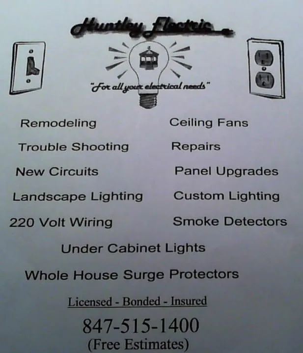 Slide of Huntley Electric