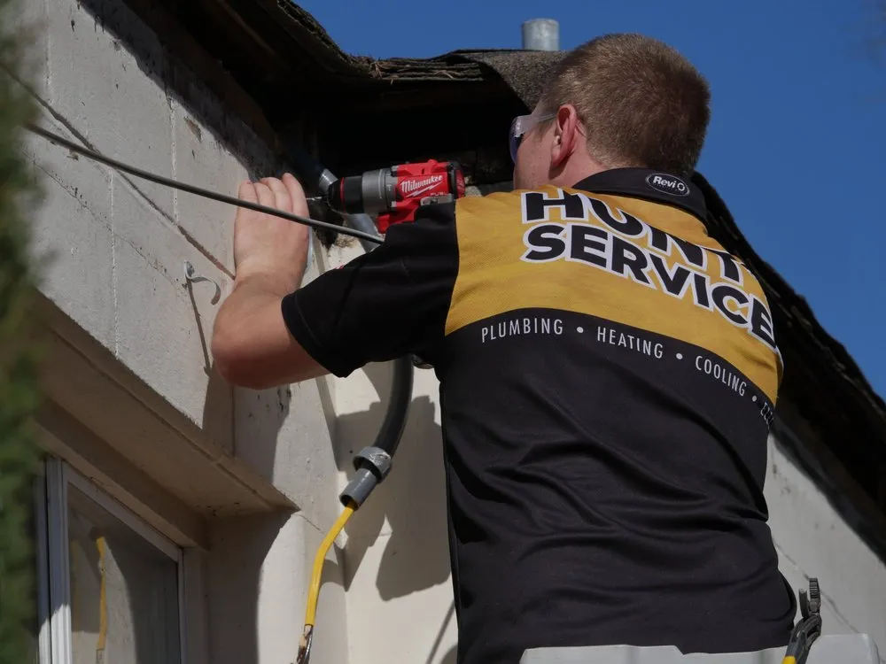 Slide of Hunt's Services