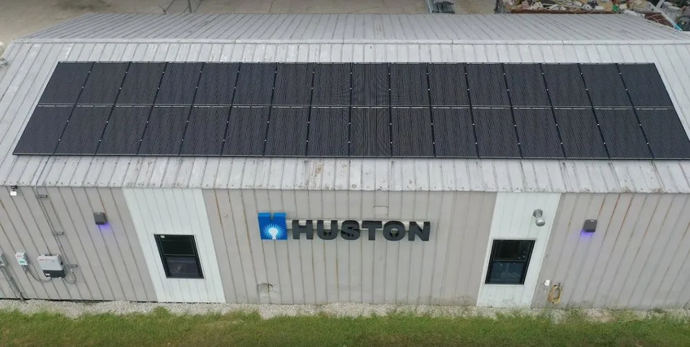 Slide of Huston Solar