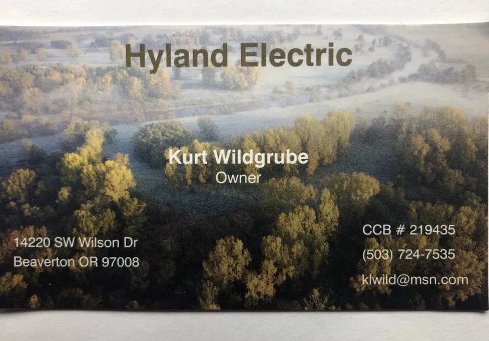 Slide of Hyland Electric