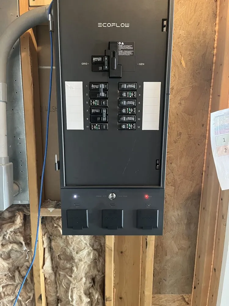 Emergency electrical service for homes in panel upgrade,  by 