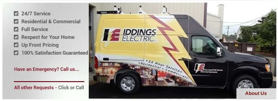 Slide of Iddings Electric