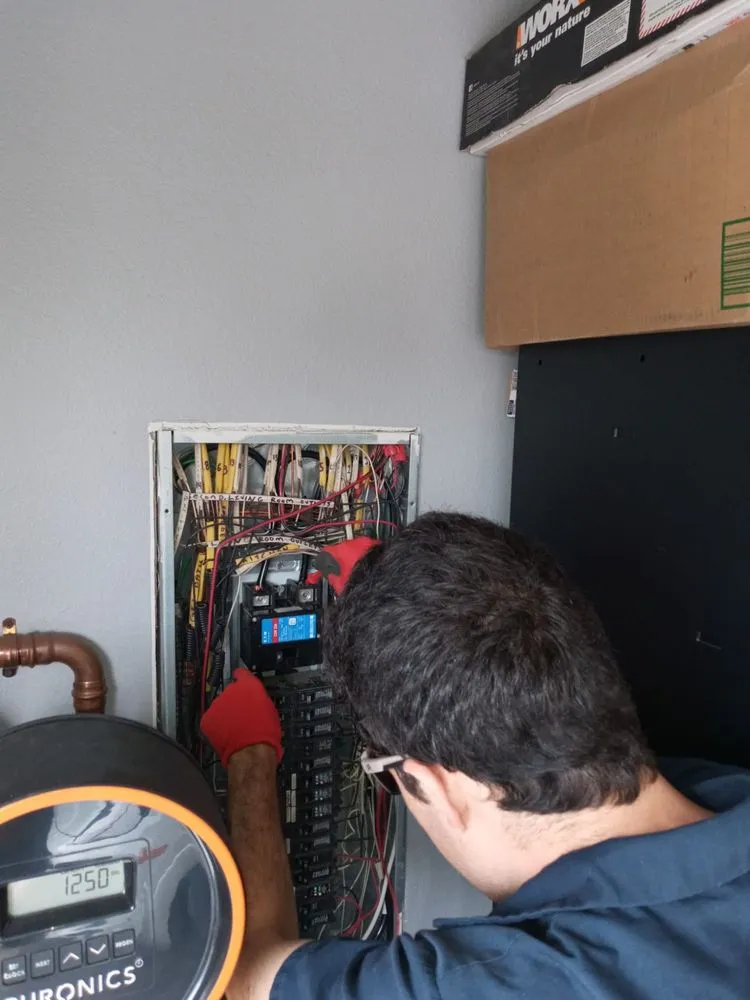 Slide of IEA Electricians