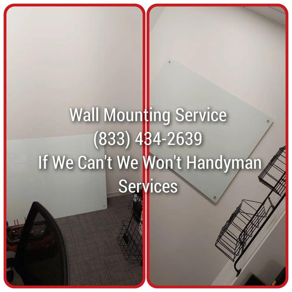 Slide of If We Can’t We Won't Handyman Services