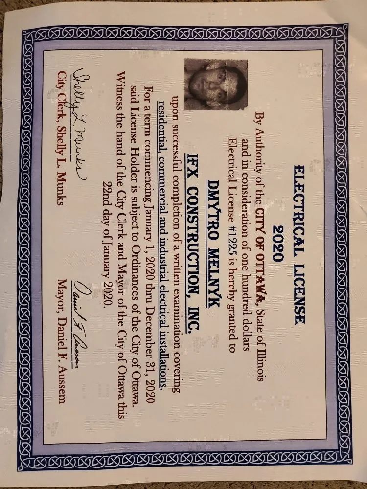 Slide of IFX Construction